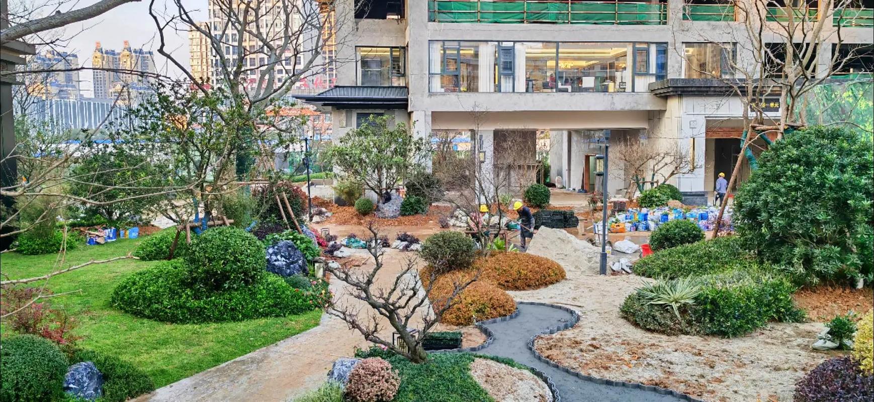 就挺好#園林綠化工程 #園林景觀 #施工現場實拍 #專業(yè)